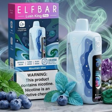 ElfBar Lush King Pro 40K - Mountain Mint 5%