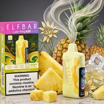 ElfBar Lush King Pro 40K - Sour Pineapple Ice 5%