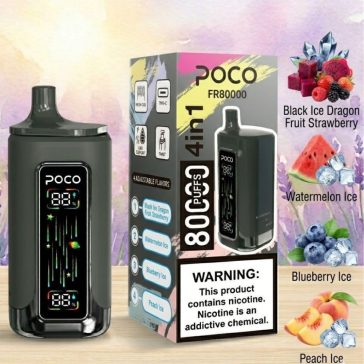   Poco FR80K /Black Ice Dragon Fruit Strawberry/Watermelon Ice/Blueberry Ice/Peach Ice/  5%