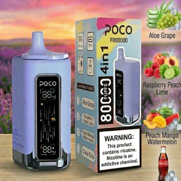   Poco FR80K /Aloe Grape/Raspberry Peach Lime/Peach Mango Watermelon/Coca Cola/  5%