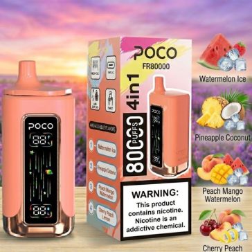   Poco FR80K /Watermelon Ice/Pineapple Coconut/Peach Mango Watermelon/Cherry Peach Lemon/ 5%
