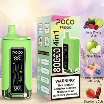   Poco FR80K /Berry Cherry Lime/Sour Apple/Peach Blueberry Soft Candy/Strawberry Cola/ 5%
